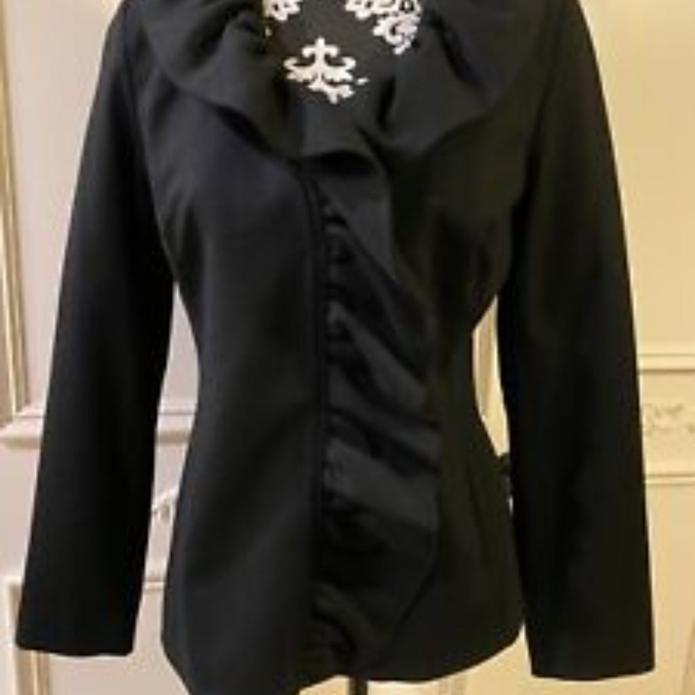 Ruffle Neck Jacket - image 1